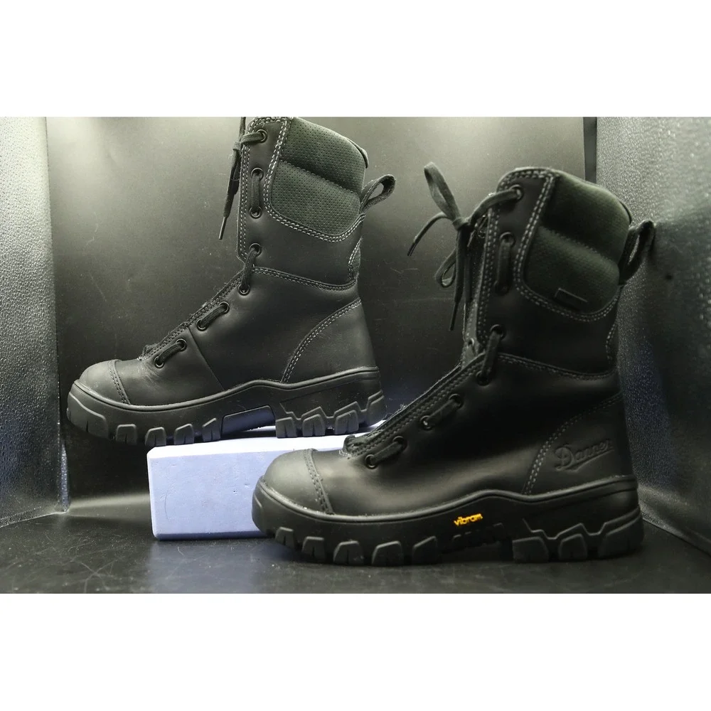 Danner Modern Firefighter 8 Inch Black NMT Comp. Toe Waterproof Boots Mens 5.5